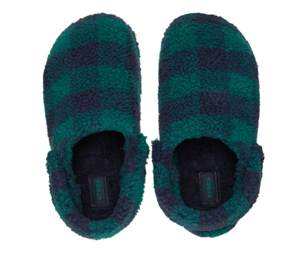 Classic Buff Check Cozzzy Hosta/Navy Unisex Slipper