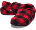 Classic Buff Check Cozzzy Varsity Red/Black Unisex Slipper