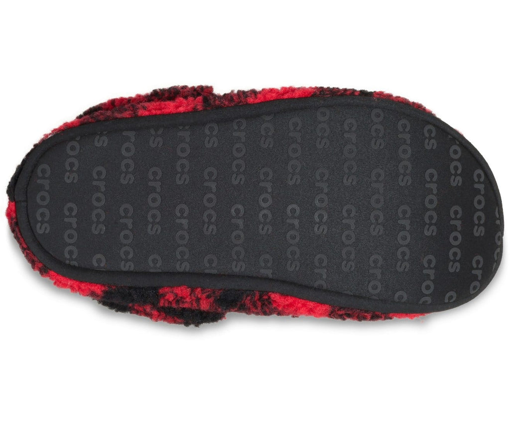 Classic Buff Check Cozzzy Varsity Red/Black Unisex Slipper