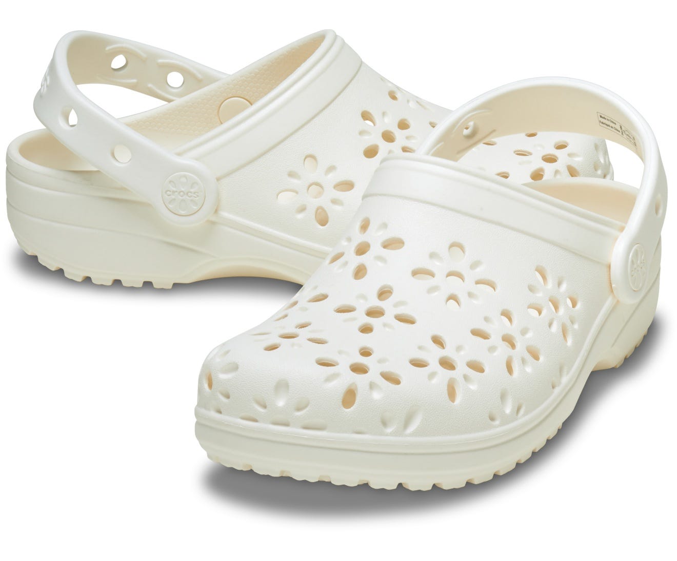 Classic Floral Cutout Clog