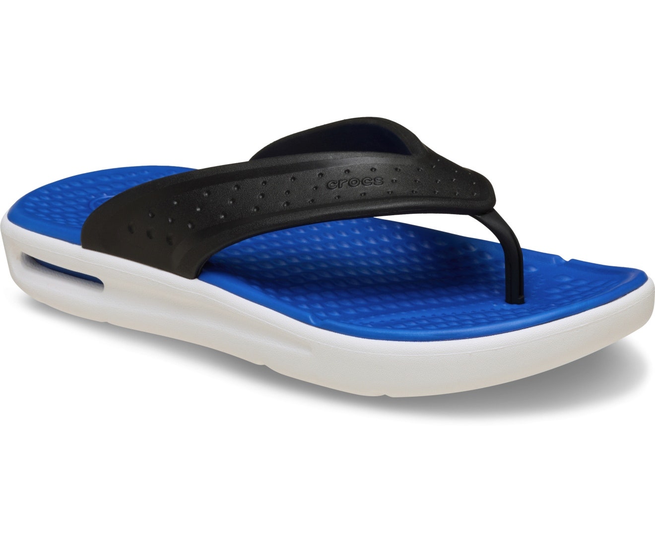 InMotion Black/Blue Bolt Men Flip