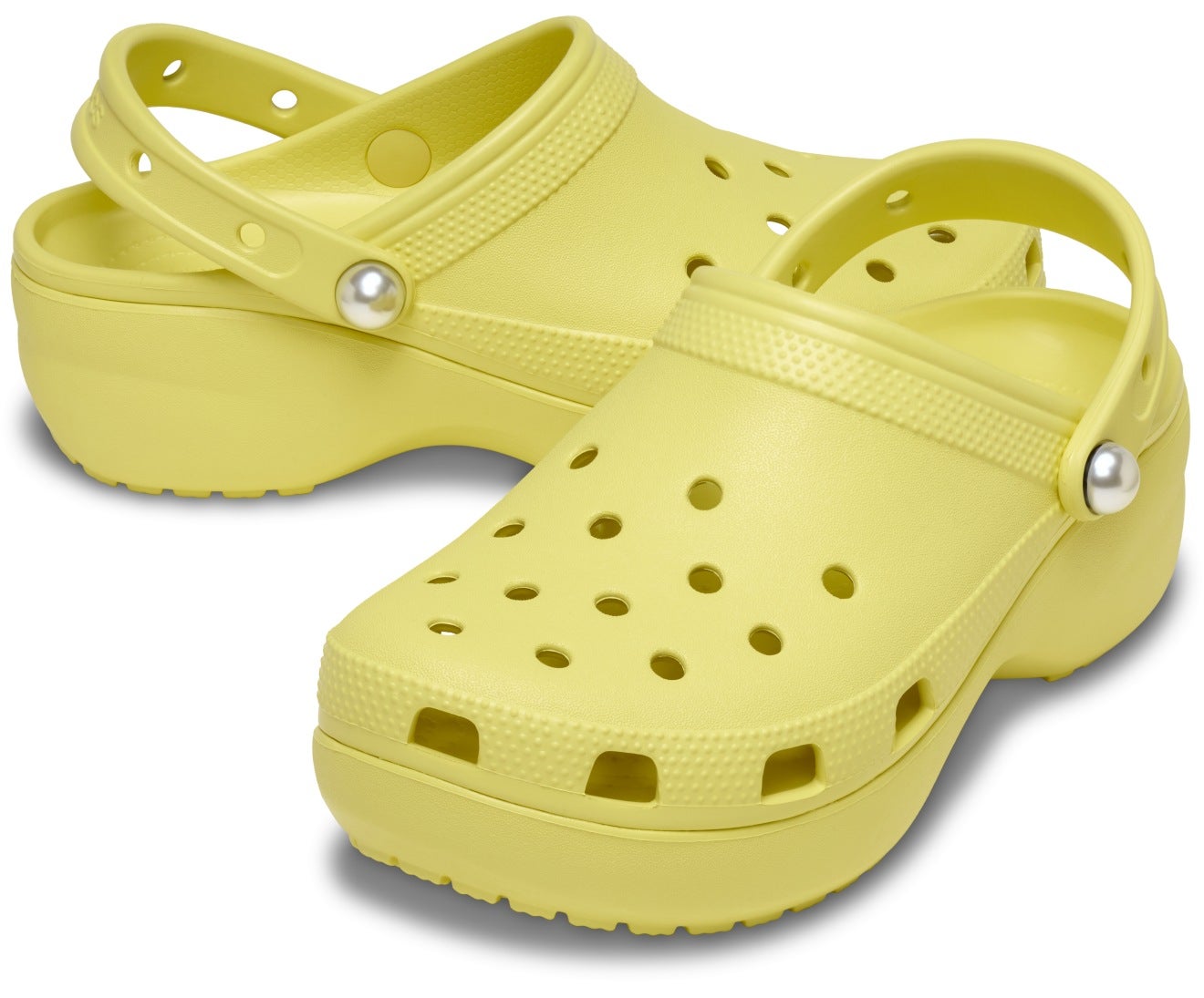 Classic Platform Pearl Daylily Women Clog