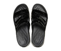 Getaway Patent Strappy Black Women Flip