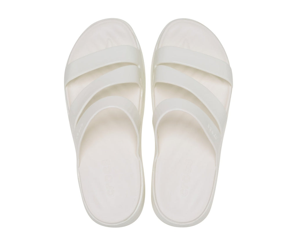 Getaway Patent Strappy Chalk Women Flip
