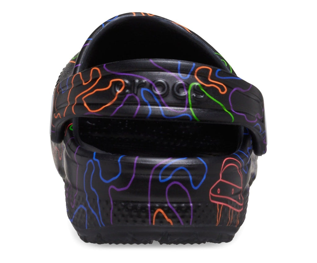 Classic Hi Vis Camo Black/Multi Toddler Clog