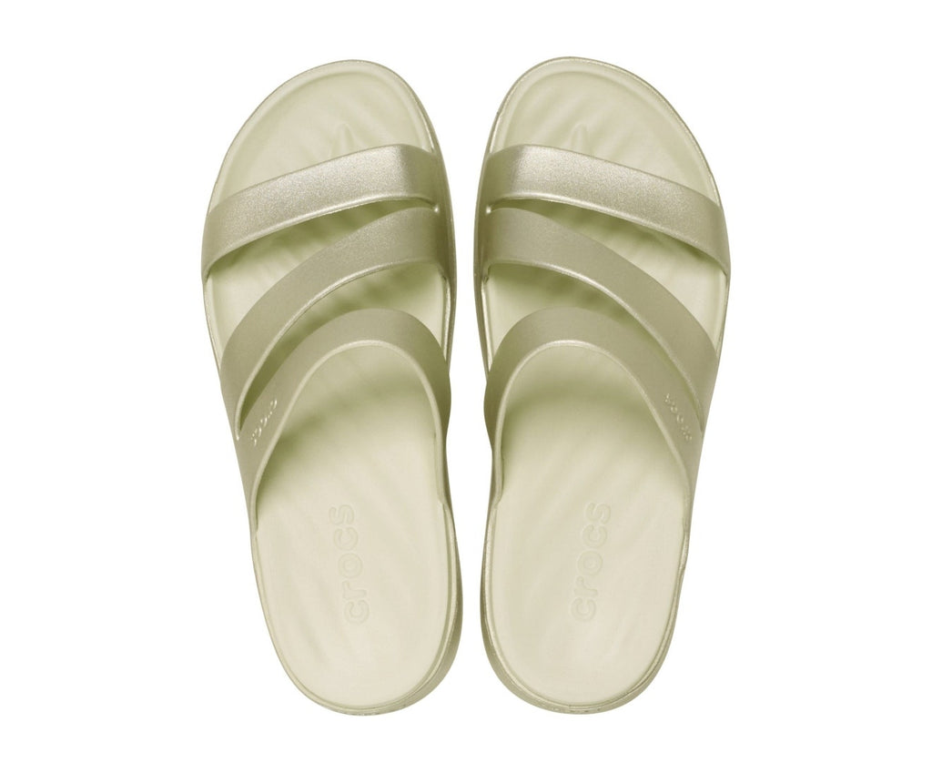 Getaway Metallic Strappy Champagne Women Sandal
