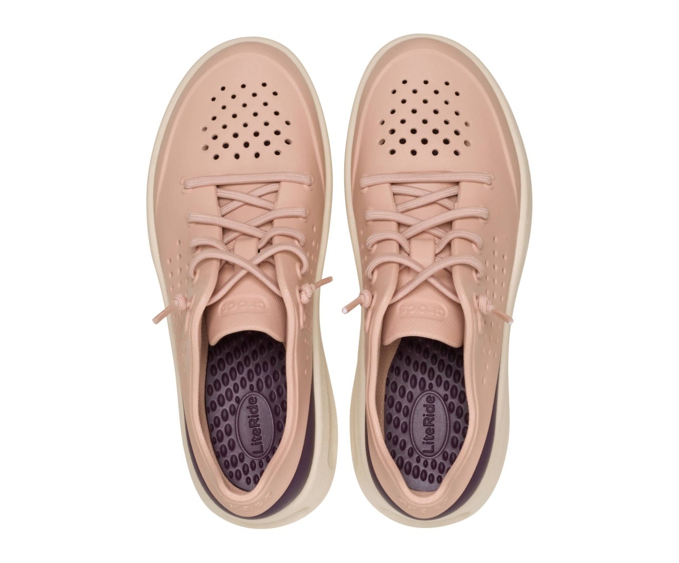 InMotion Heel Block Pacer Pink Caramel Women Sneaker