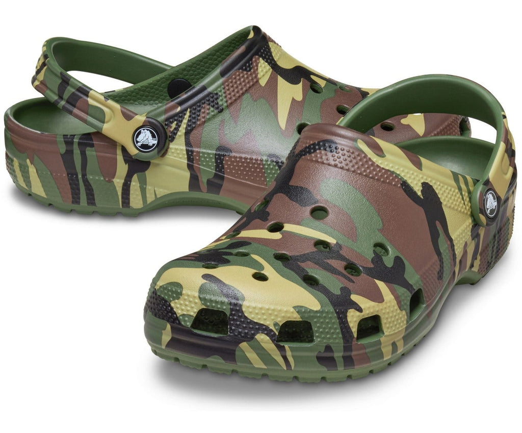 Classic Camouflage Unisex Army Green/Multi Clog