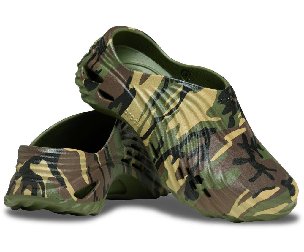 Echo Camo Wave Army Green/Multi Unisex Clog