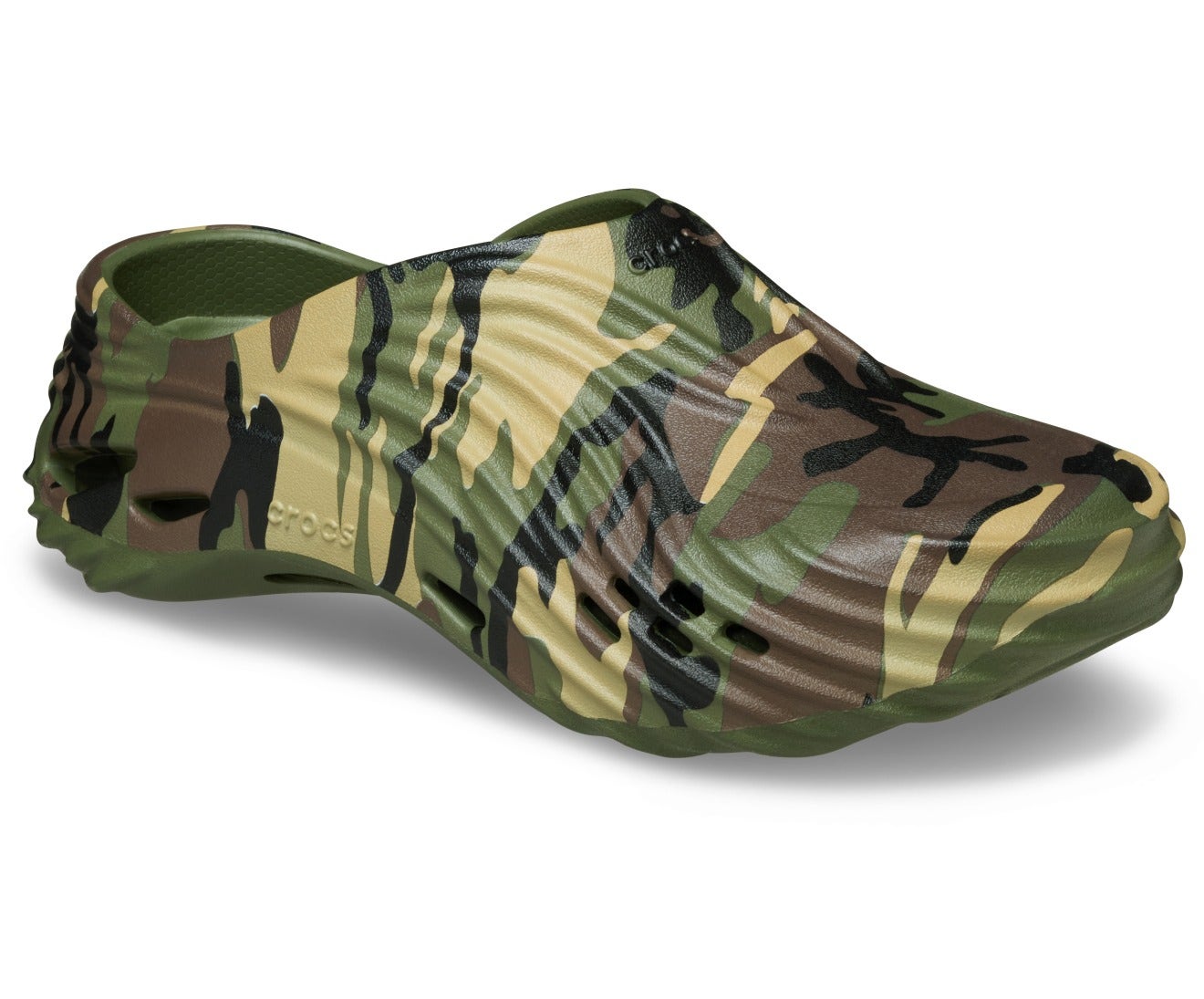 Echo Camo Wave Army Green/Multi Unisex Clog