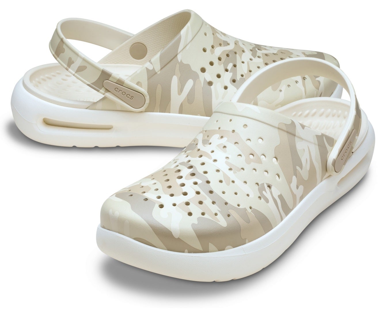 InMotion Camouflage Summit White/Multi Unisex Clog
