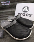 Croc_ss Lite Ride Black White 441