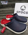 Croc_ss Lite Ride Navy Blue Red 445