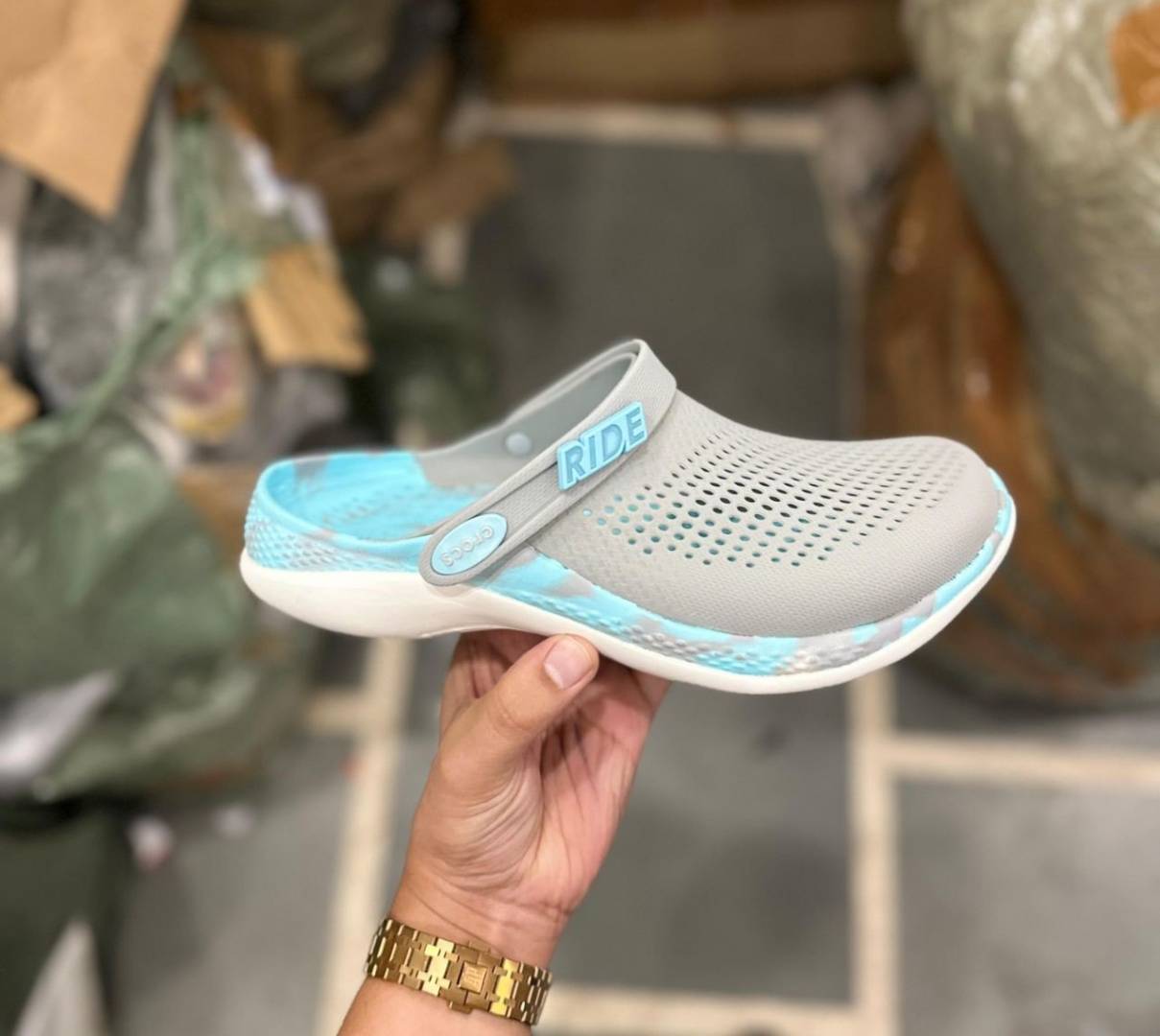 Croccss Literide 360 Marbled Grey Blue