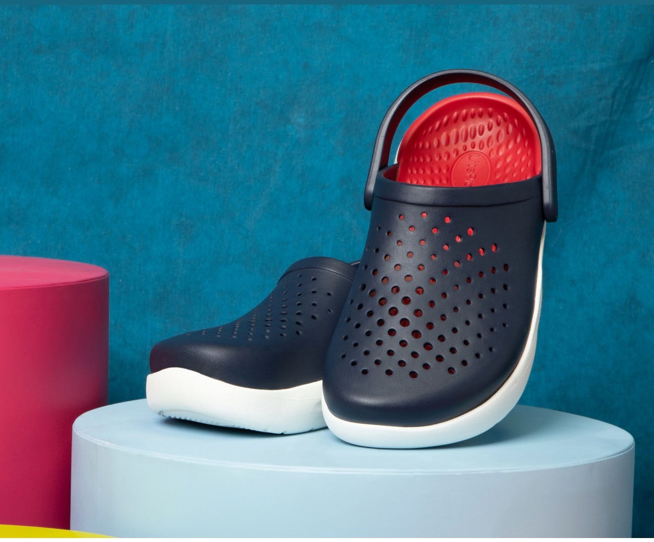 InMotion Navy Unisex Clog